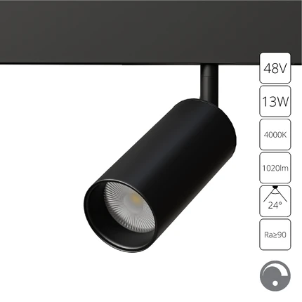 Магнитный трековый светильник LINEA 0.1-10V Arte Lamp A4681PL-1BK