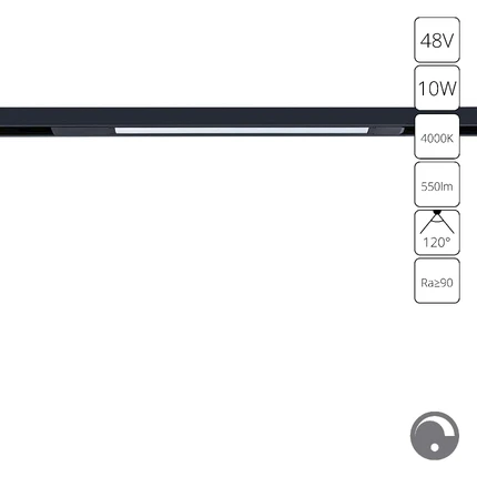 Магнитный трековый светильник OPTIMA 0.1-10V Arte Lamp