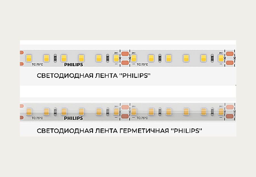 Светодиодная лента Philips LS155-2835 · 10 м
