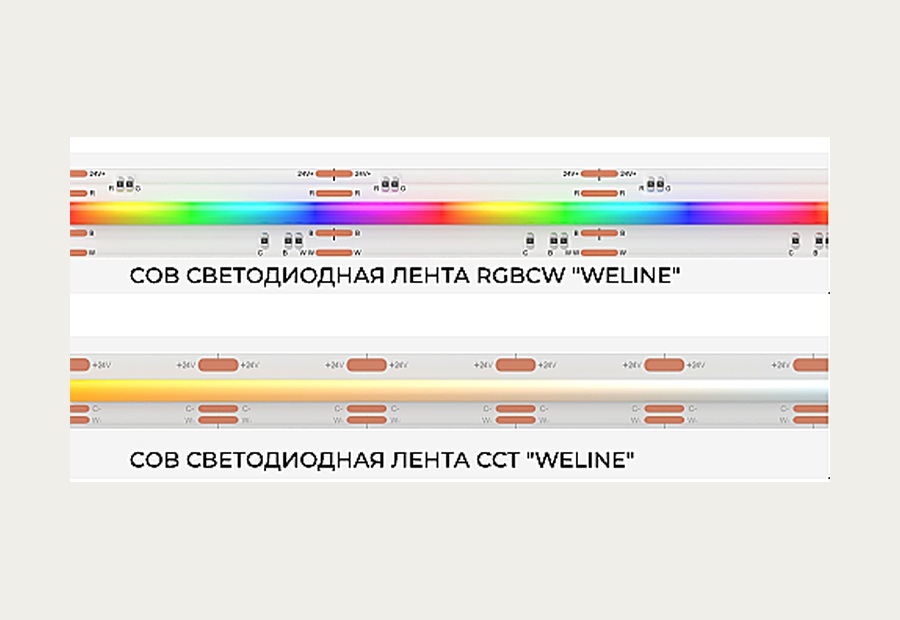 COB лента CCT WELINE · 10 м
